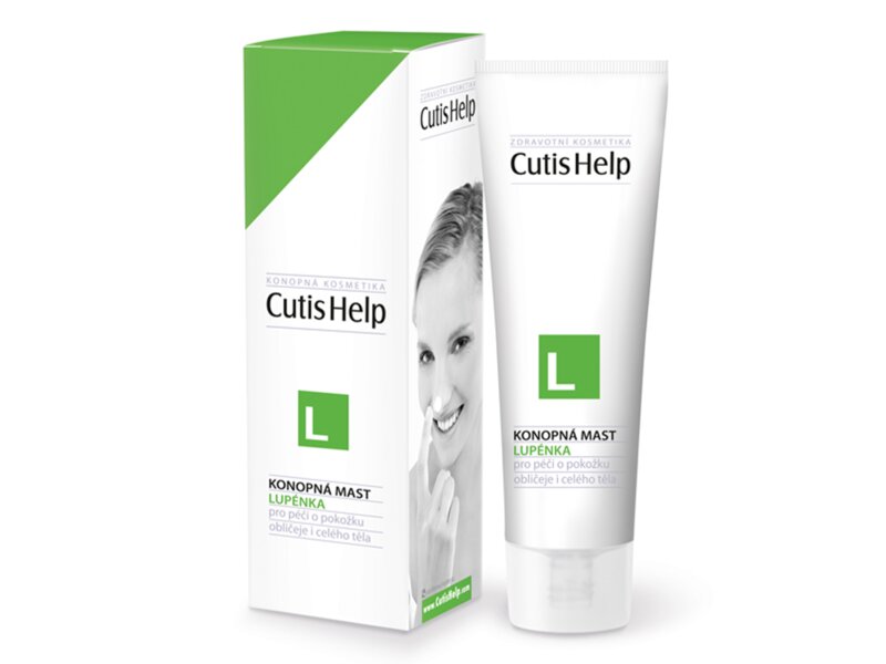 CutisHelp Lupénka Konopná mast 100 ml