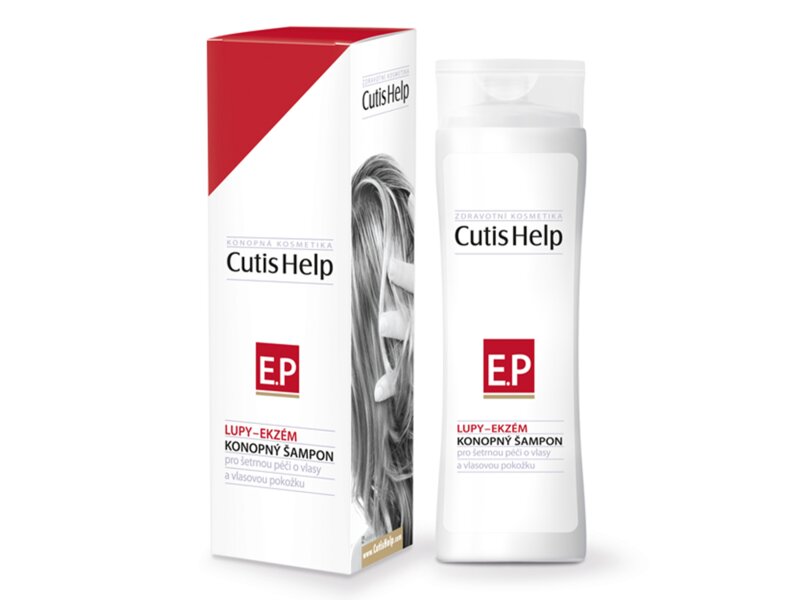 CutisHelp Lupy-Ekzém Konopný šampon 200 ml