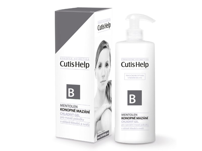 CutisHelp Mentolen Konopné mazání při bolesti 200 ml CutisHelp Mentolen Konopné mazání při bolesti 200 ml