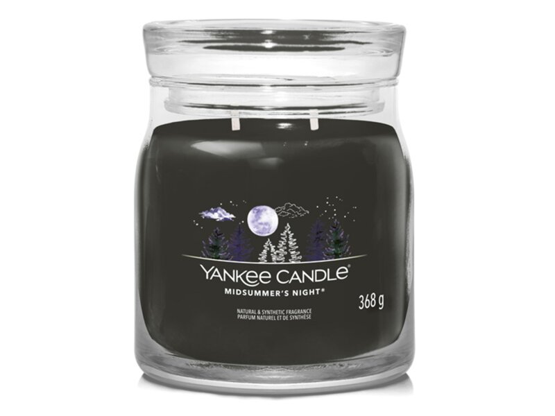 Yankee Candle Signature svíčka střední 2 knoty Midsummers Night 368 g