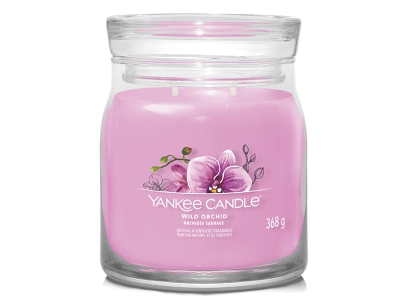 Yankee Candle Signature svíčka střední 2 knoty Wild Orchid 368 g  