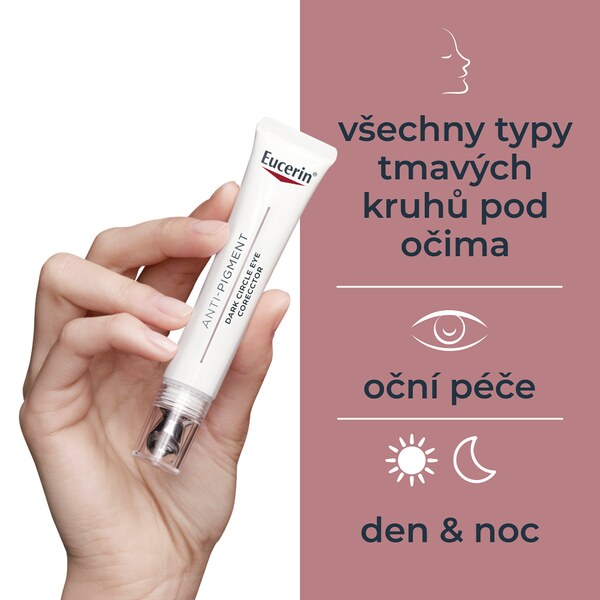 Eucerin AntiPigment krém na tmavé kruhy pod očima 15 ml