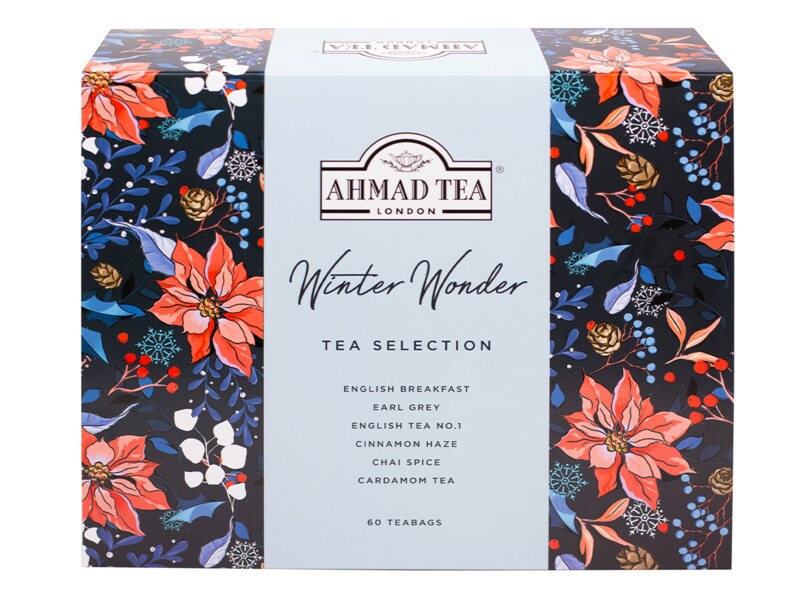Ahmad Tea Winter Wonder Selection nálevové sáčky 60x2 g Ahmad Tea Winter Wonder Selection nálevové sáčky 60x2 g