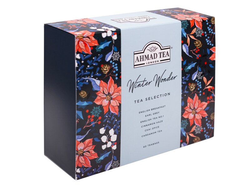 Ahmad Tea Winter Wonder Selection nálevové sáčky 60x2 g Ahmad Tea Winter Wonder Selection nálevové sáčky 60x2 g