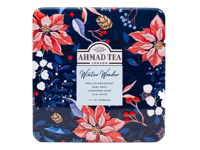 Ahmad Tea Winter Wonder teabag Caddy Selection nálevové sáčky 40x2 g Ahmad Tea Winter Wonder teabag Caddy Selection nálevové sáčky 40x2 g