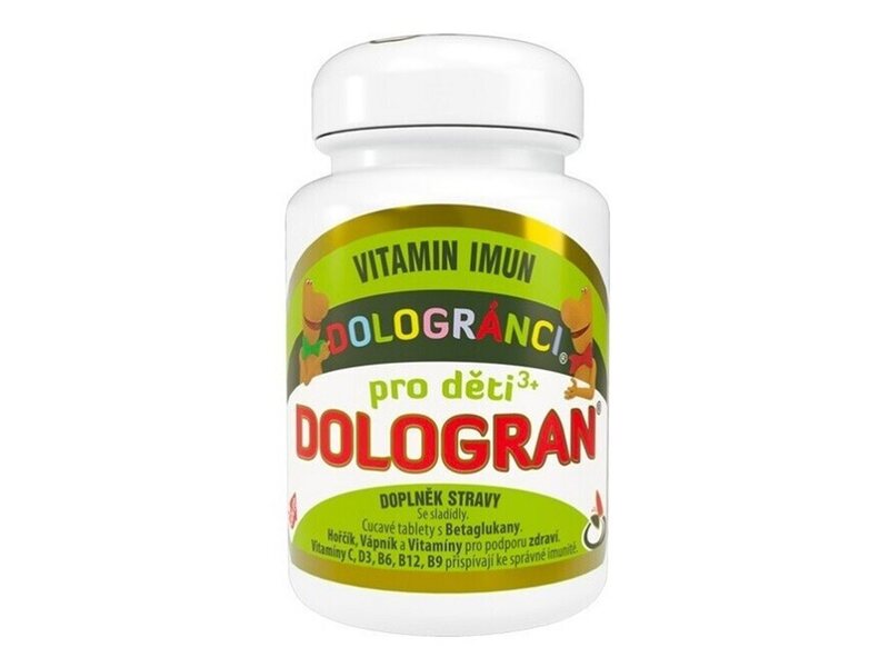 Dologran pro děti Dologránci Vitamin Imun 60 tablet