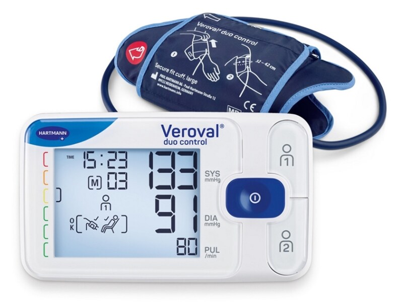 Veroval Duo Control Connect digitální tonometr L 32-42 cm 1 ks