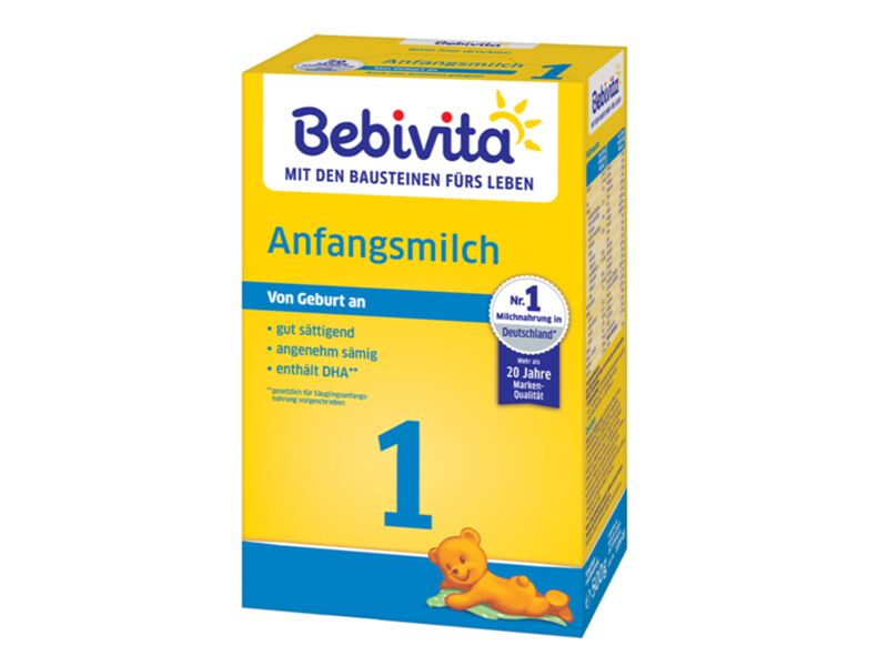 Hipp Bebivita 1 Mléčná kojenecká výživa 0m+ 5x500 g