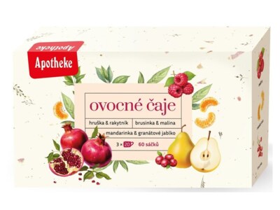 Apotheke Ovocné čaje mix 60 sáčků