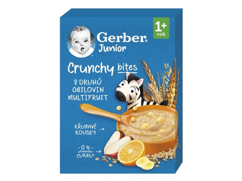 Gerber Junior nemléčná kaše ovocná 1 rok+ 200 g