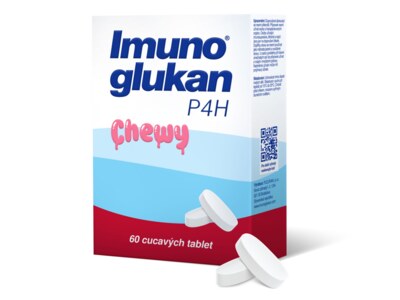 Imunoglukan P4H 60 cucavých tablet Imunoglukan P4H 60 cucavých tablet