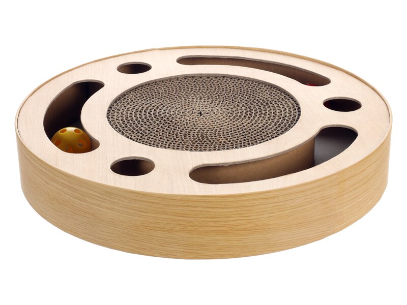 Flamingo Crabi Hračka se škrabadlem pro kočky 33x5,5x33 cm