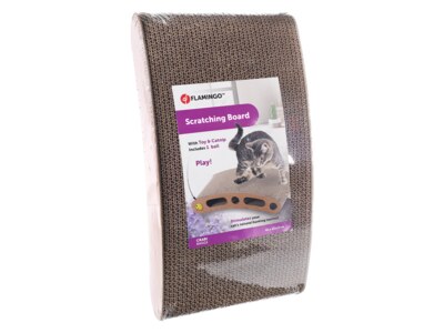 Flamingo Crabi Škrabadlo s hračkou pro kočky 22x9x41 cm Flamingo Crabi Škrabadlo s hračkou pro kočky 22x9x41 cm