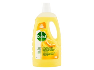 Dettol Power a Fresh Desinfekční víceúčelový přípravek citron 1 l Dettol Power a Fresh Desinfekční víceúčelový přípravek citron 1 l