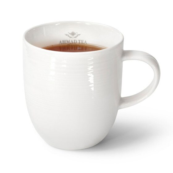 Ahmad Tea Hrnek bílý 330 ml
