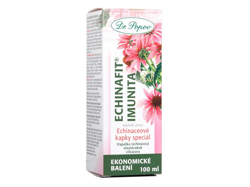 Dr. Popov Kapky bylinné Echinafit Imunita 100 ml