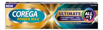 Corega Power Max Ultimate All in 1 fixační krém 40 g Corega Power Max Ultimate All in 1 fixační krém 40 g
