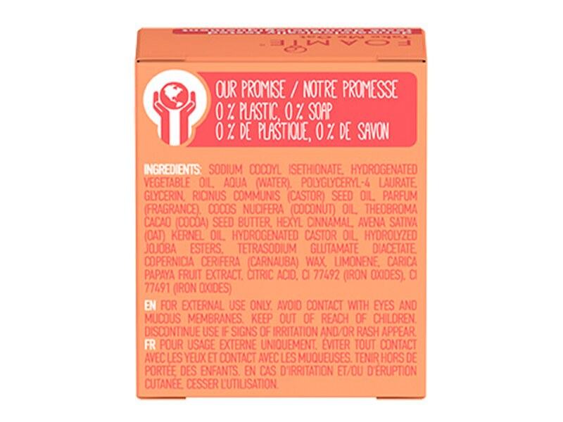 Foamie Tuhá sprchová péče Papaya and Oat milk 20 g Foamie Tuhá sprchová péče Papaya and Oat milk 20 g