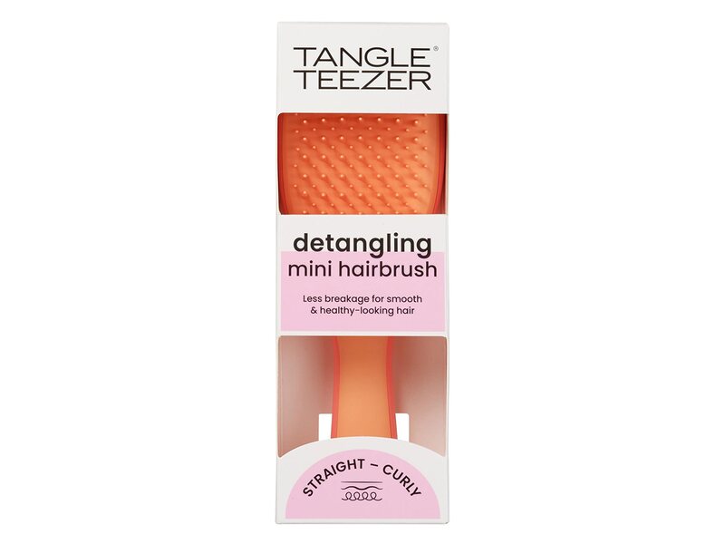 Tangle Teezer Ultimate Detangler Mini Salmon Pink a Apricot kartáč na vlasy 1 ks