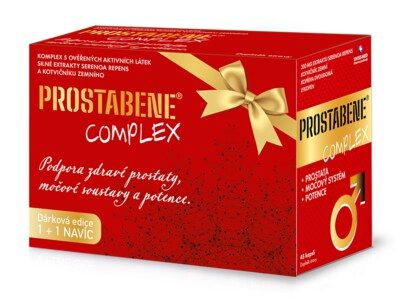 Prostabene Complex 45 kapslí Vánoční edice 1+1 ZDARMA