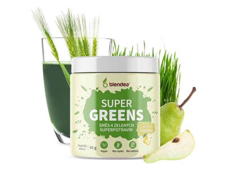Blendea Super Greens hruška 90 g Blendea Super Greens hruška 90 g