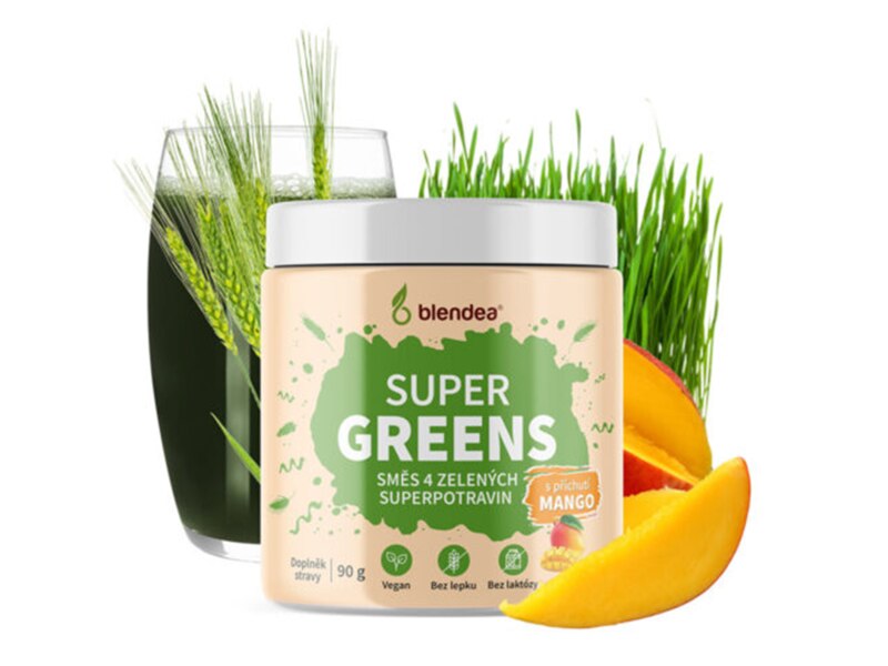 Blendea Super Greens mango 90 g