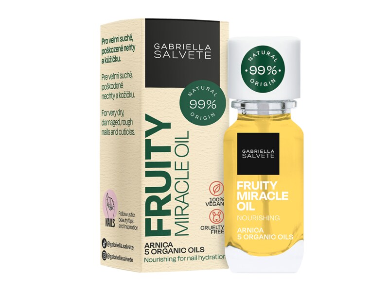 Gabriella Salvete Olej na nehty Natural Nail Care Fruity Miracle 11 ml