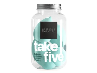 Gabriella Salvete Take Five Houbičky na make-up tyrkysové 5 ks Gabriella Salvete Take Five Houbičky na make-up tyrkysové 5 ks