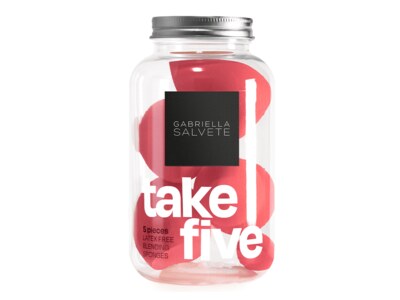 Gabriella Salvete Take Five Houbičky na make-up oranžové 5 ks