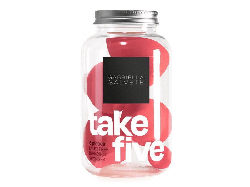Gabriella Salvete Take Five Houbičky na make-up oranžové 5 ks