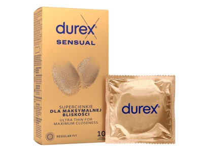 Durex Sensual prezervativ 10 ks