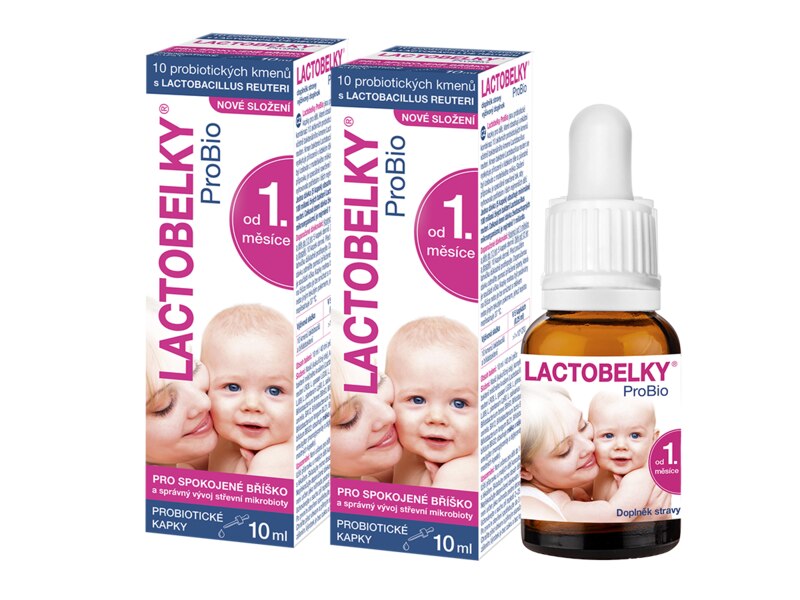 Lactobelky ProBio probiotické kapky 10 ml 1+1 ZDARMA Lactobelky ProBio probiotické kapky 10 ml 1+1 ZDARMA