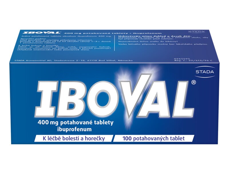 Iboval 400 mg 100 potahovaných tablet