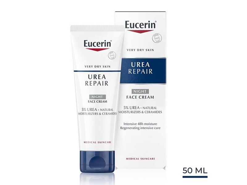 Eucerin UreaRepair noční krém na obličej 50 ml