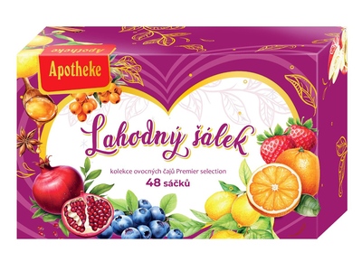 Apotheke kolekce čajů Lahodný šálek 48 nálevových sáčků