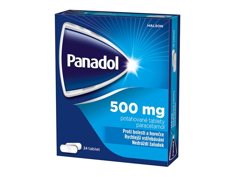 Panadol 500 mg 24 potahovaných tablet Panadol 500 mg 24 potahovaných tablet