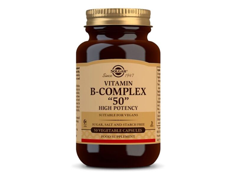 Solgar Vitamin B-komplex 50 kapslí