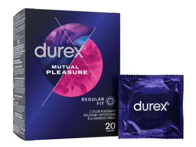 Durex Mutual Pleasure prezervativ 20 ks Durex Mutual Pleasure prezervativ 20 ks