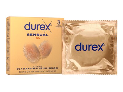 Durex Sensual XL prezervativ 3 ks Durex Sensual XL prezervativ 3 ks