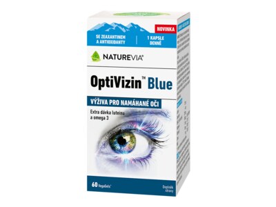 NatureVia Optivizin Blue 60 kapslí