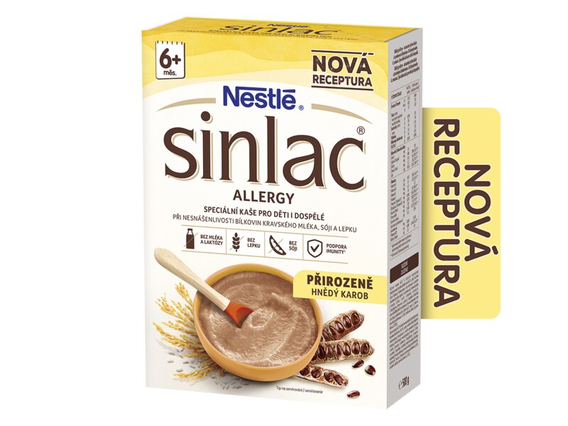 Nestlé Sinlac Allergy speciální kaše 6 m+ 500 g