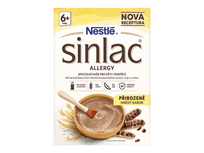 Nestlé Sinlac Allergy speciální kaše 6 m+ 500 g