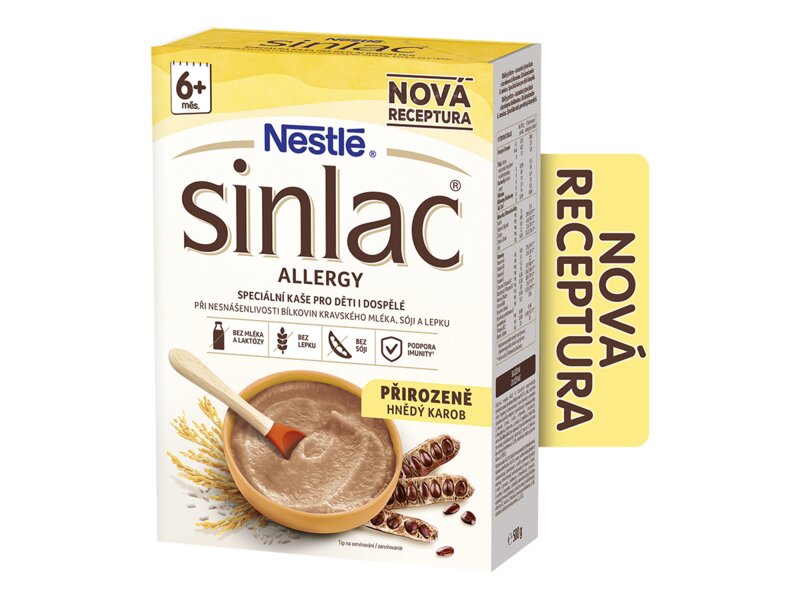 Nestlé Sinlac Allergy speciální kaše 6 m+ 500 g