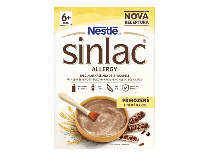 Nestlé Sinlac Allergy speciální kaše 6 m+ 500 g
