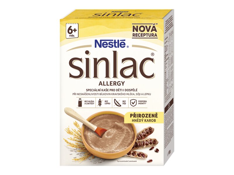 Nestlé Sinlac Allergy speciální kaše 6 m+ 500 g