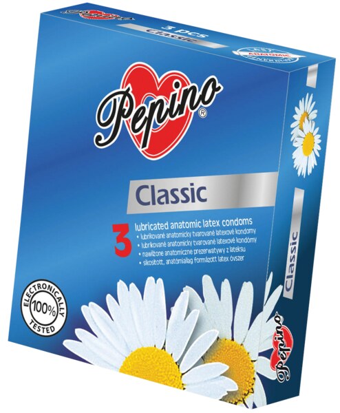 Pepino Prezervativ Basic 3 ks