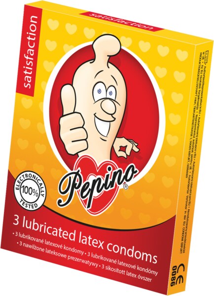 Pepino Prezervativ Satisfaction 3 ks