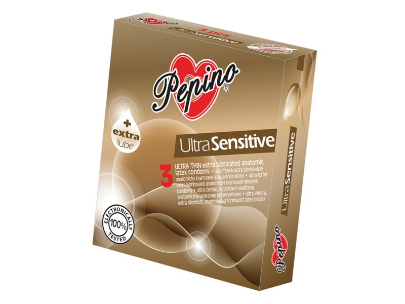 Pepino Prezervativ Ultra sensitive 3 ks