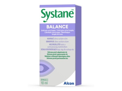 Systane Balance zvlhčující oční kapky 10 ml Systane Balance zvlhčující oční kapky 10 ml