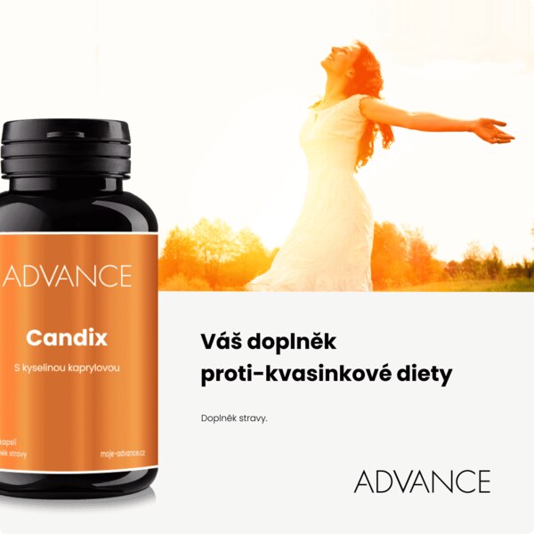 Advance Candix s kyselinou kaprylovou 60 kapslí